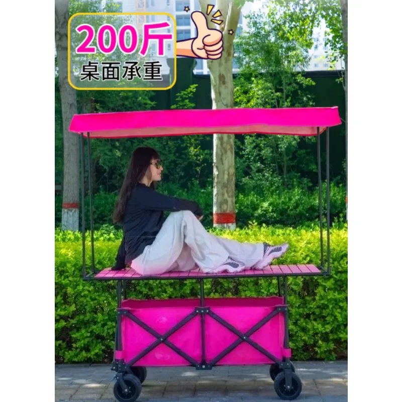 Market Stall  Camping Essential! Foldable Gathering 168*72cm, Multi-Use Home Outdoor Storage