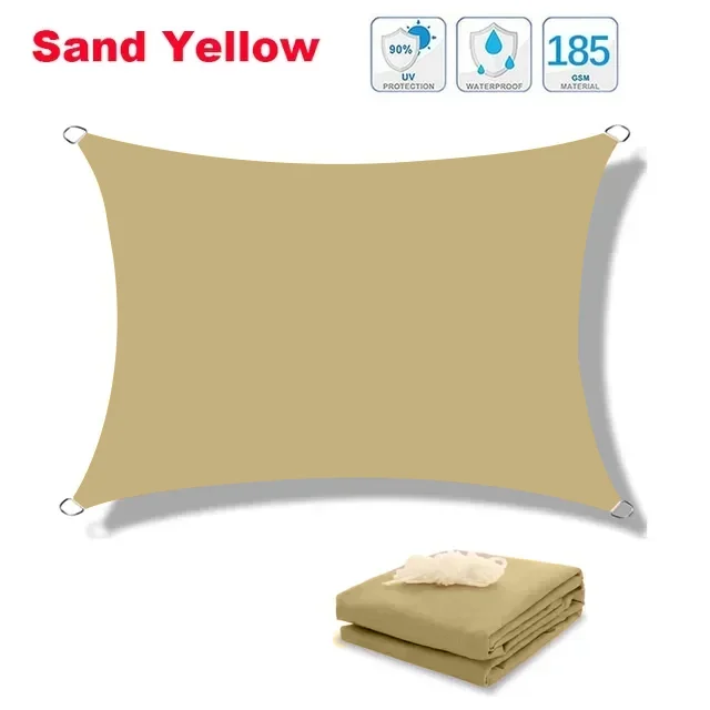 auvent imperméable Voile d'ombrage pour jardin extérieur, plage, camping, patio, piscine, auvent, te
