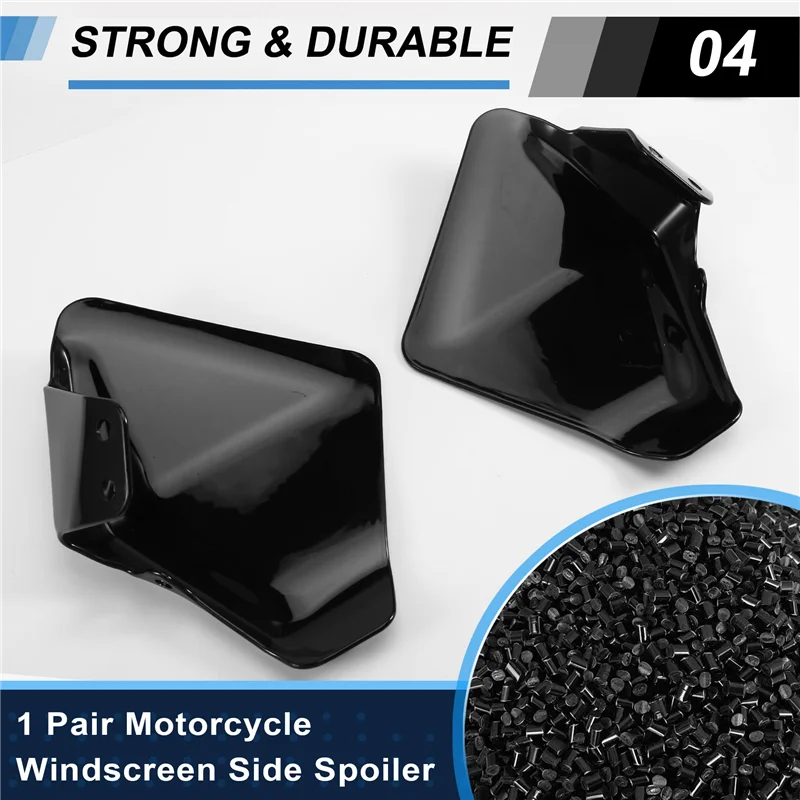 【¡¡Casa de precio! !】Alerón lateral para parabrisas de motocicleta para BMW R1300GS R 1300 GS Adventure R1300 GSA deflectores laterales de viento