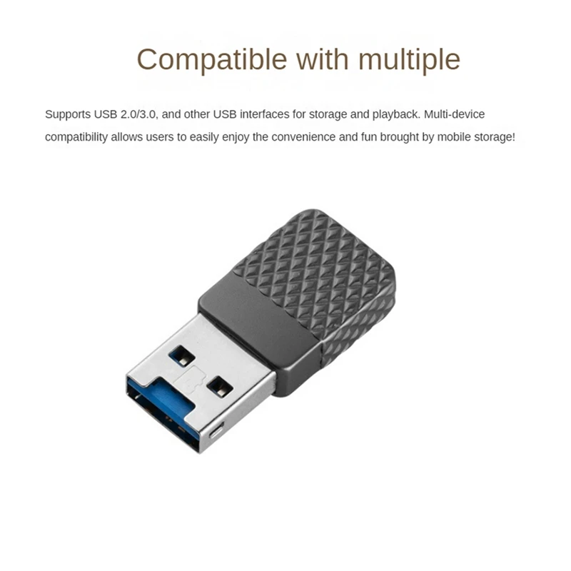 Top-USB 3.0 Memory Card Reader Adapter TF Card Reader For Card/TF Card Reader Adapter PC Computer Laptop