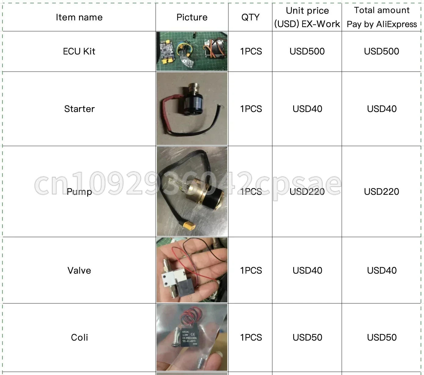 

GR180 Parts: Thermocuple;Igniter; Brushed/brushless Fuel Pump; Solenoid Valve and Valve Seat System for Jet Turbine Engine