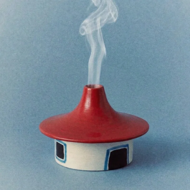Everbright Store 2026 New Medieval Style Healing Small House Ceramic Return Aromatherapy Burner Atmosphere Fragrance