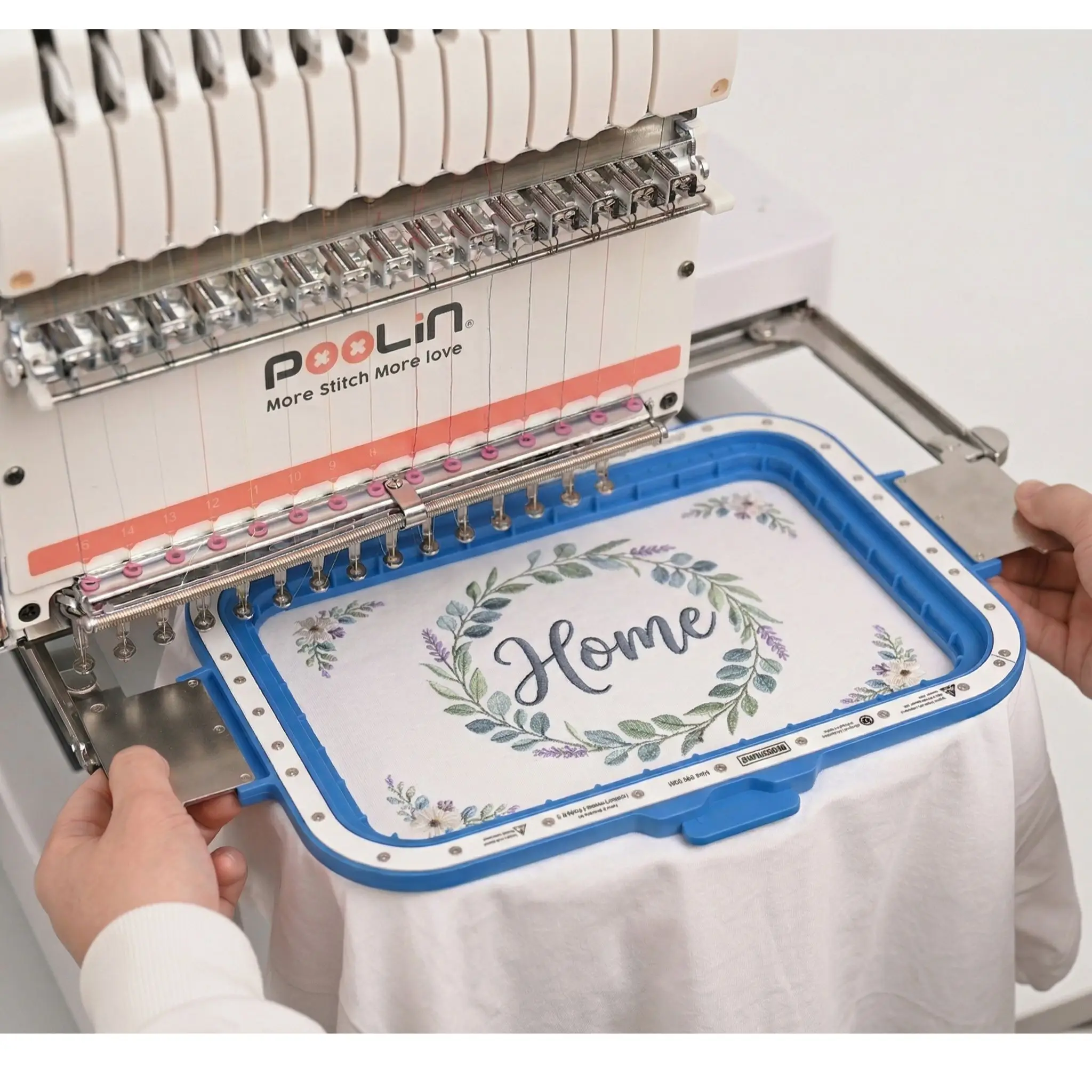 

Strong Magnetic Embroidery Hoop For Poolin EOM EOX EOV Machine Mighty Frame Garment Sewing Accessories