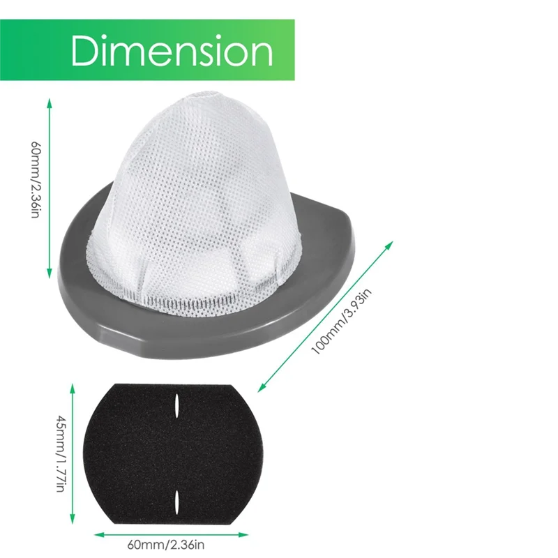 مرشحات مكنسة وزن الريش من سانك بيسيل لمرشح مكنسة بيسيل وزن الريش