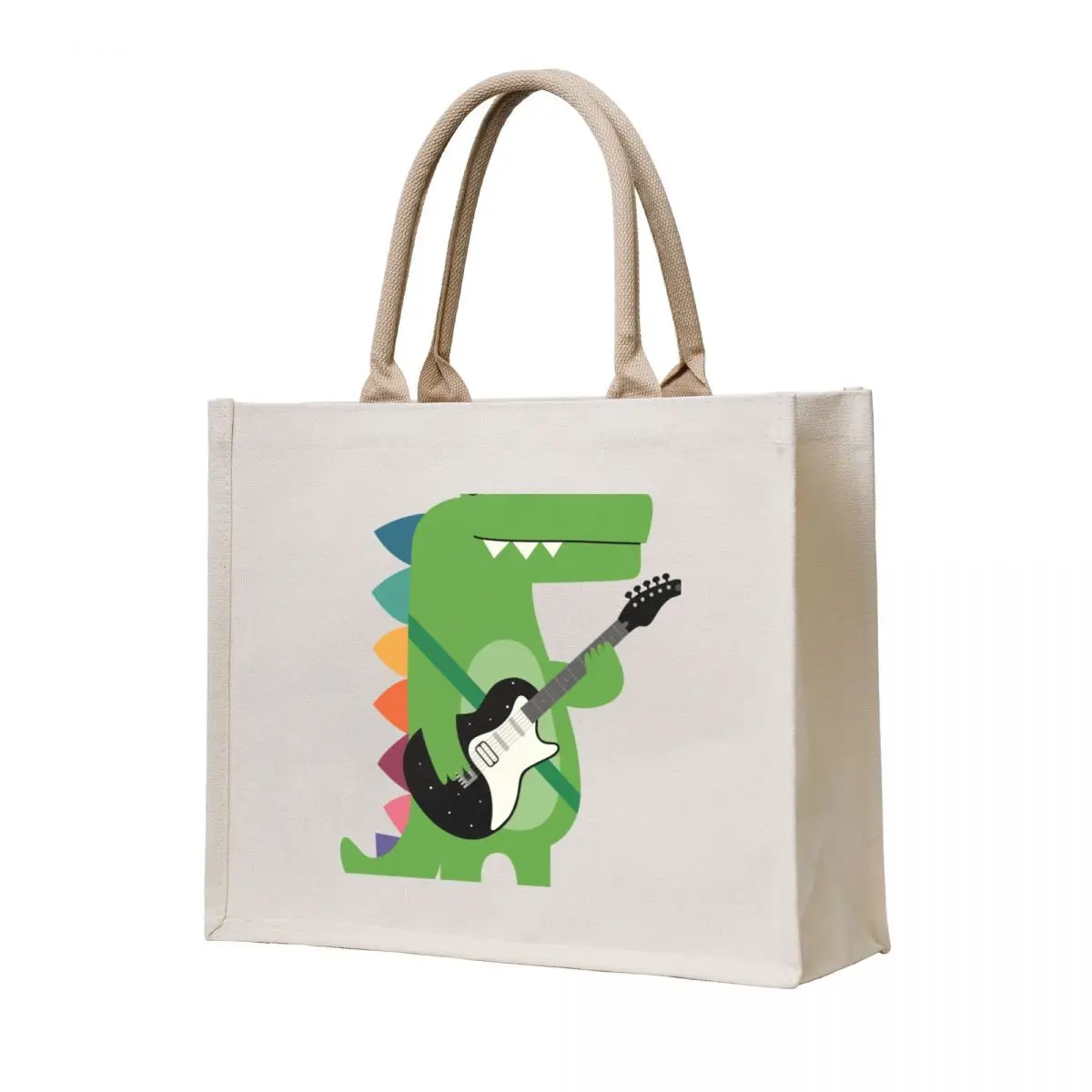 

Croco Rock Tote Bag Canvas shoulder bag sac pour femme Gift bags cute pouch bag
