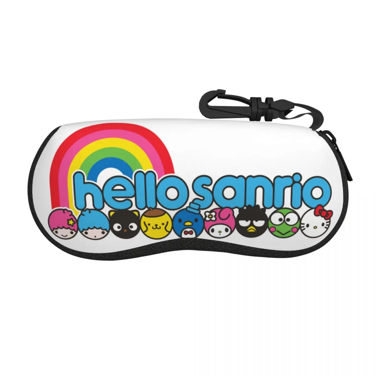 Hello Sanrio Cartoon Kuromi My Melody Glasses Case Convenient Hello Kitty Sunglasses Storage Box Ins Sunglasses Box