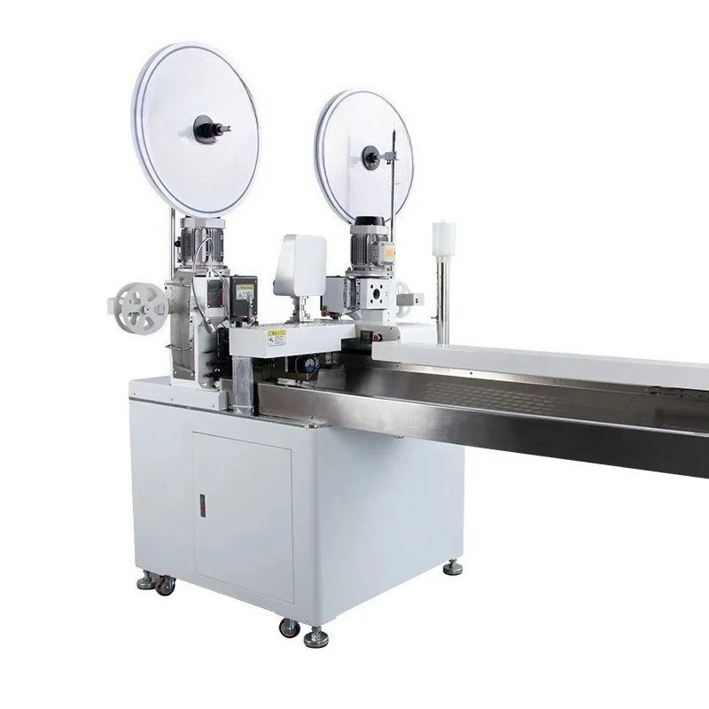 EW-8080 Multi-function Wire Flat Ribbon Cable Cutting Stripping Tinning Crimping Machine