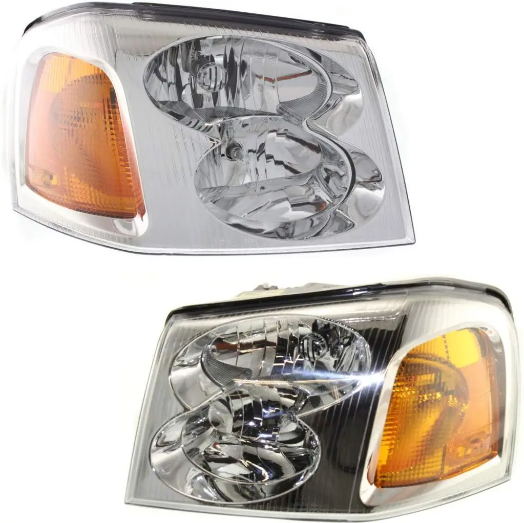 

Для 2002-2009 GMC Envoy пара фар со стороны водителя и пассажира Envoy GM2502220 GM2503220 для 15866071 15833070