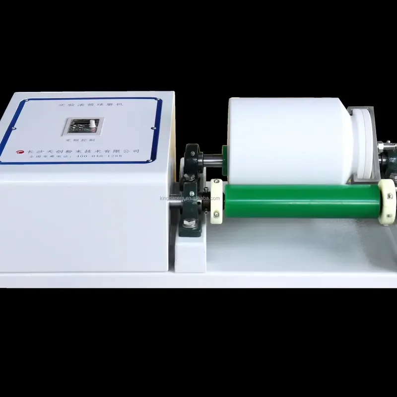 i Laboratory Ball Mill Grinder High-Accuracy Powder Milling Machine with Motor and Bearing for Food Processing KINGDA Brand