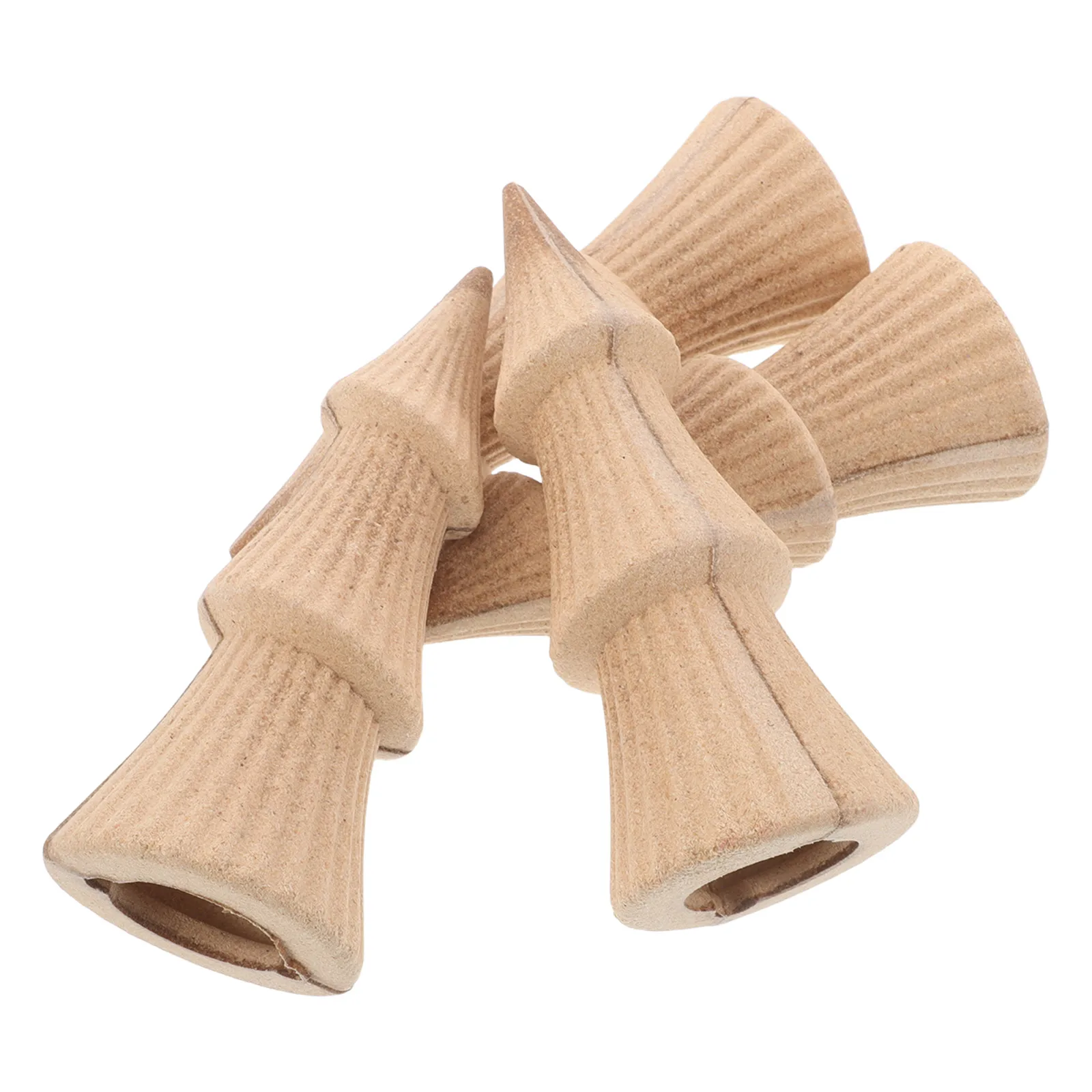 4 szt. Niedokończone drewniane drzewka bożonarodzeniowe do samodzielnego wykonania, drewniane ozdoby świąteczne, mini ozdoby na stół do malowania dla rodziny