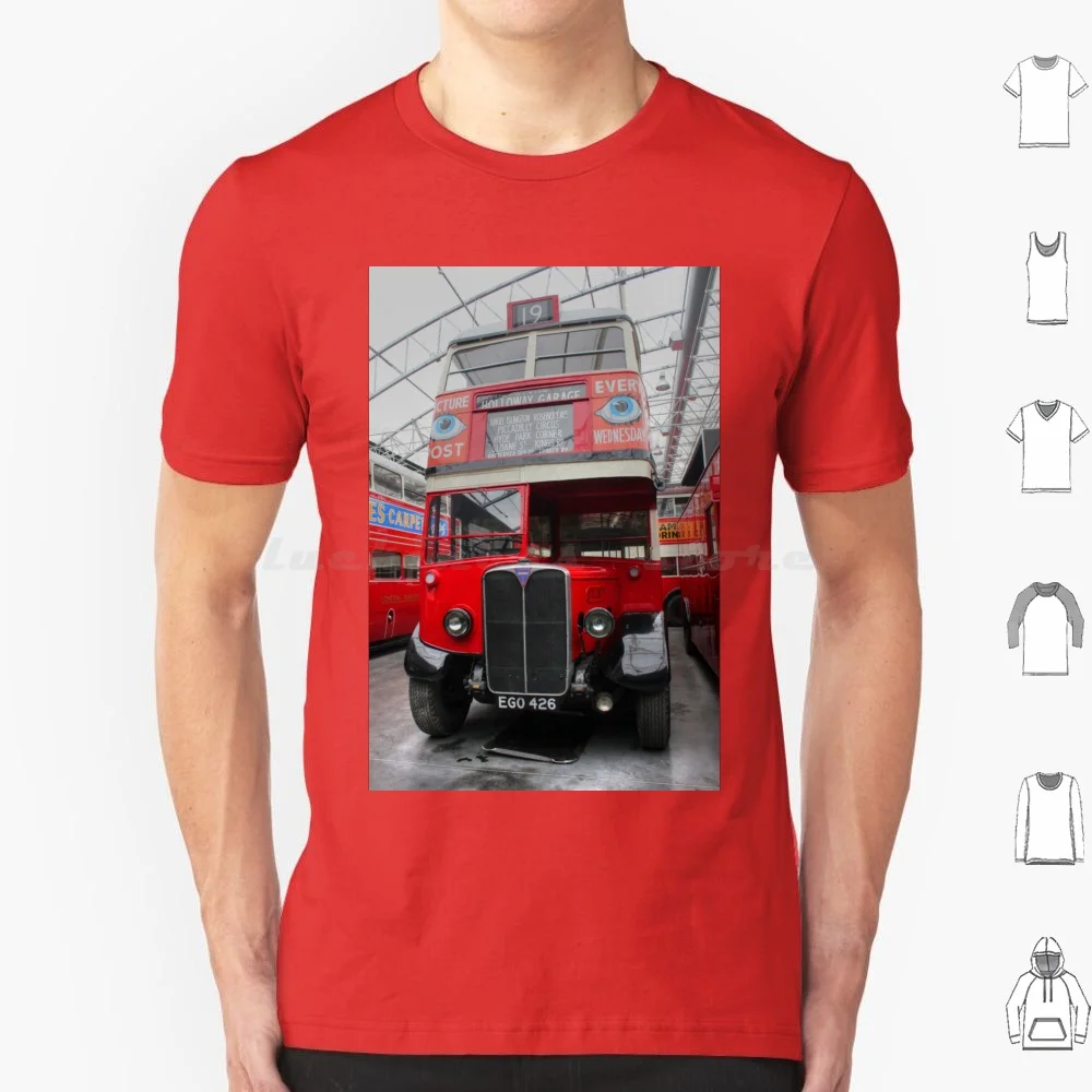 1937 Aec Regent I Bus – Stl2377 T Shirt 6Xl Cotton Cool Tee London Bus Museum Regent Brooklands Vicki Spindler Vhsphotography