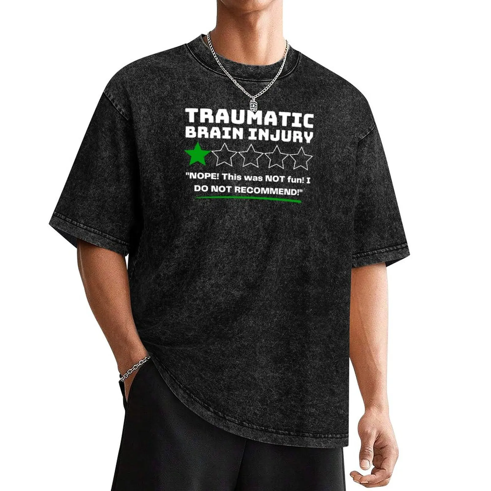 

An Honest Review On Surviving A Traumatic Brain Injury T-Shirt baggy shirts topping animal prinfor boys t shirt men 100℅ cotton