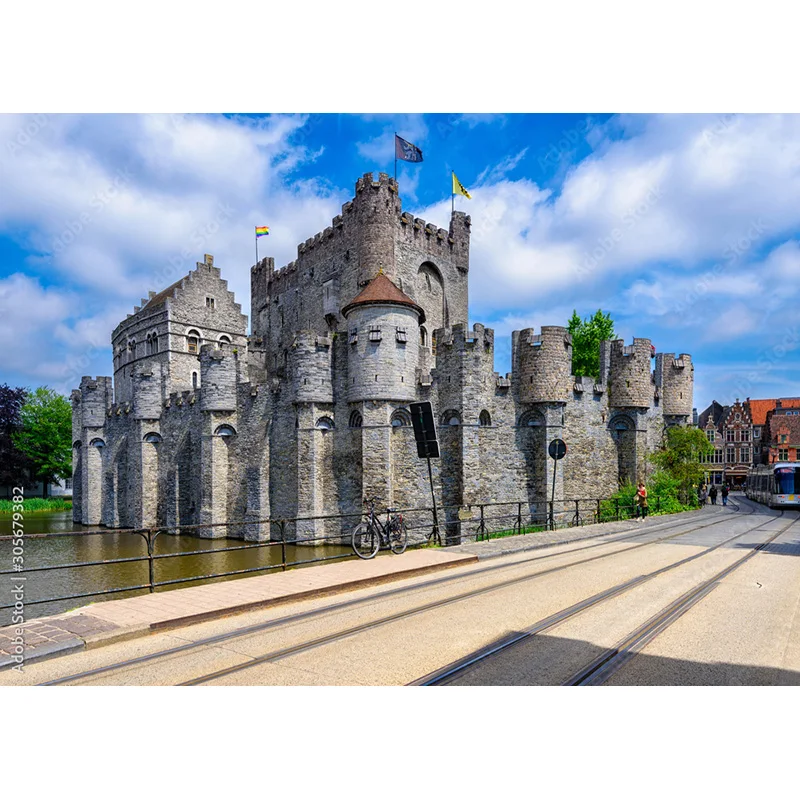 Phong Cảnh Thiên Nhiên Nền Chụp Ảnh Phong Cảnh Du Lịch Lâu Đài Ảnh Phông Nền Phòng Thu Đạo Cụ 211226 CB-04