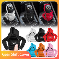 Gear Shift Hoodie Cover Shift Cover Gear Handle Decoration Interior Decor For Infiniti Q50 FX35 Q30 G37 G35 Q60 QX50 QX60 QX80