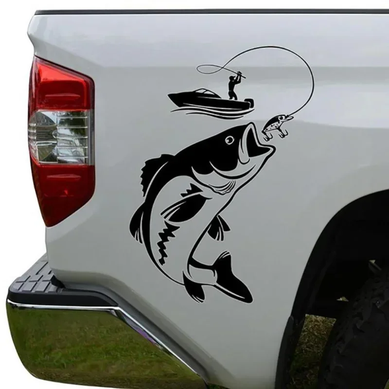 Car stickers,raincoats, fishing, fishermen, fish, boats decorations,  sticker  PVC