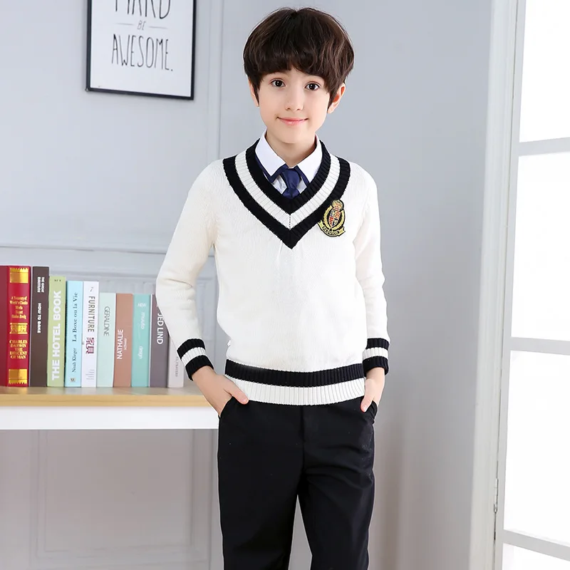 British Wind Children studenti The class Uniform top ragazzi ragazze vestito gonna abbigliamento scolastico poesia lettura Chorus costumi per bambini