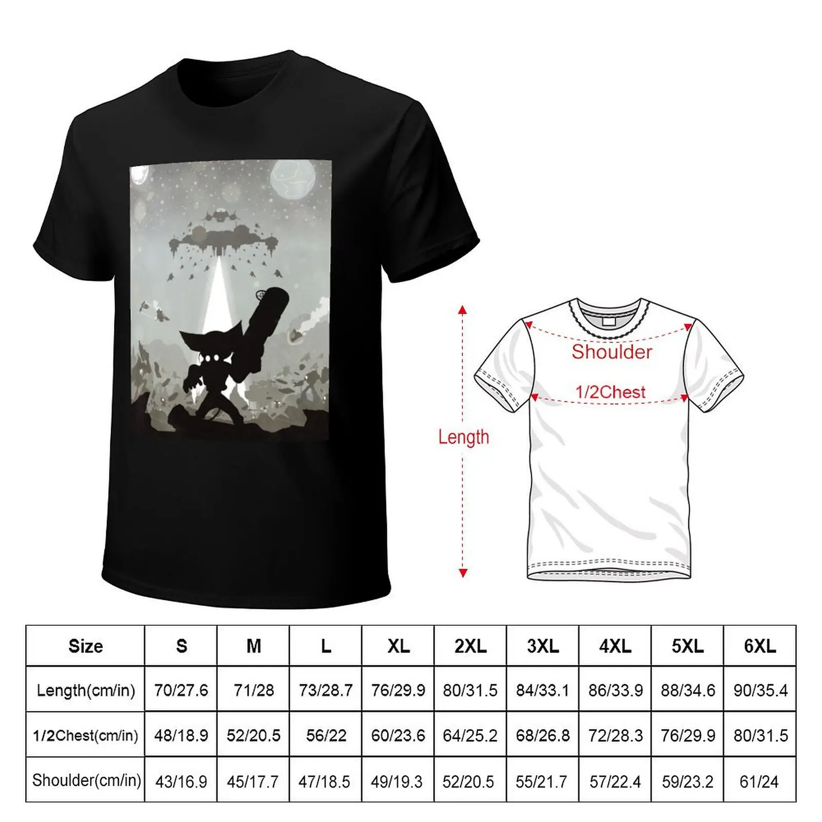 Ratchet and Clank - Showdown T-Shirt Basic Lightweight Short Sleeve Tee