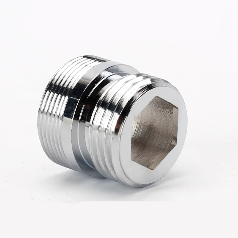 Brass Faucet Aerator Adapter M20 M22 M24 Convert to 1/2