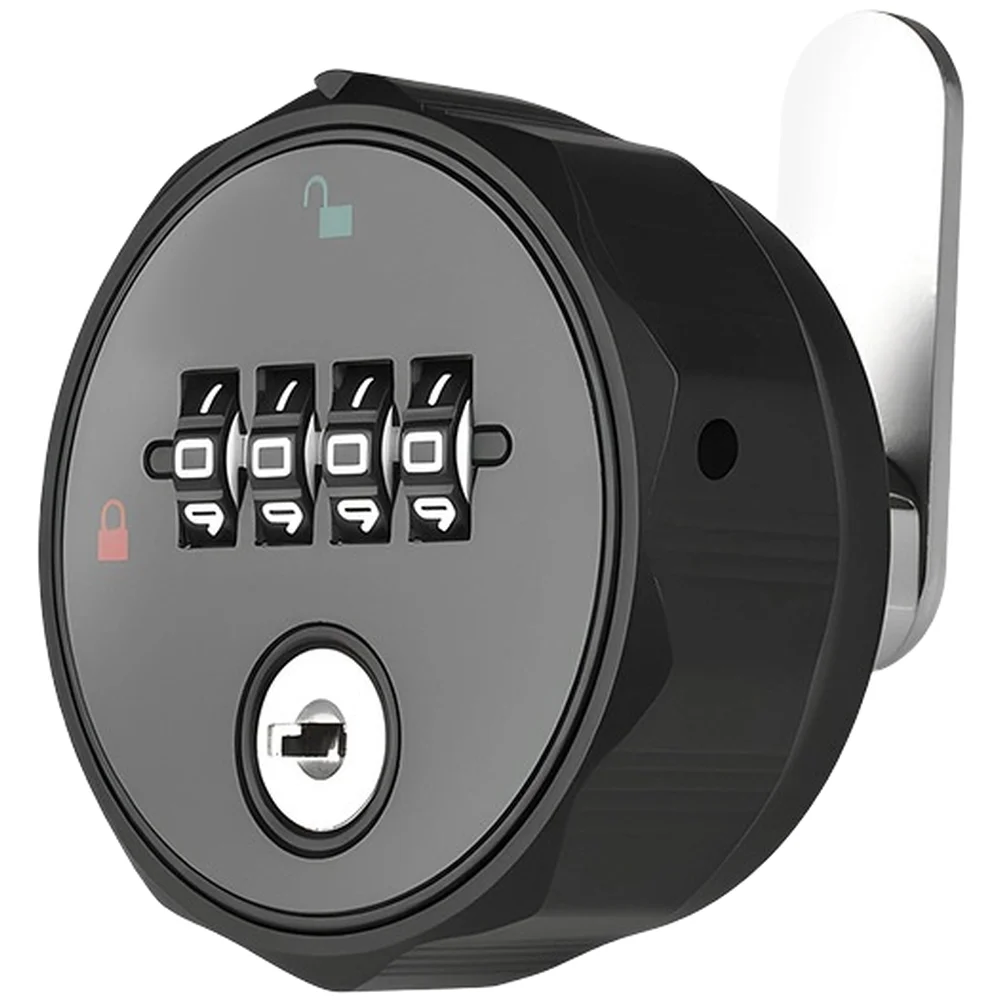 FOR For dial 4 Digit Combination Lock for Cabinet Drawer Locker Storage ABS Construction Supports 20mm and 26mm Spacing Options