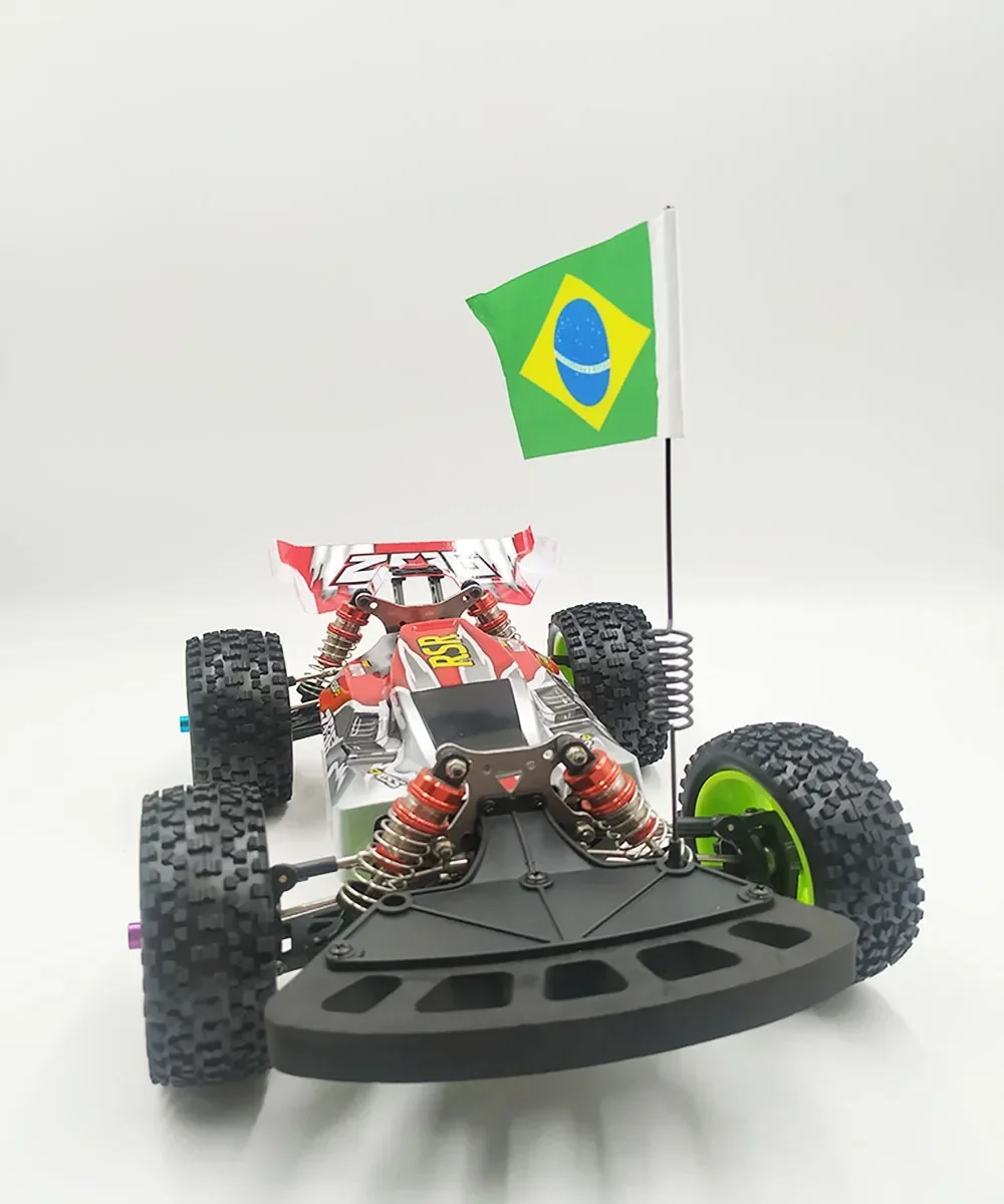 Metalowy maszt antenowy RC w skali 1/8 1/10 i akcesoria flagowe do osi gąsienicowych RC SCX10 90046 Trxs TRX-4 TRX4 D90