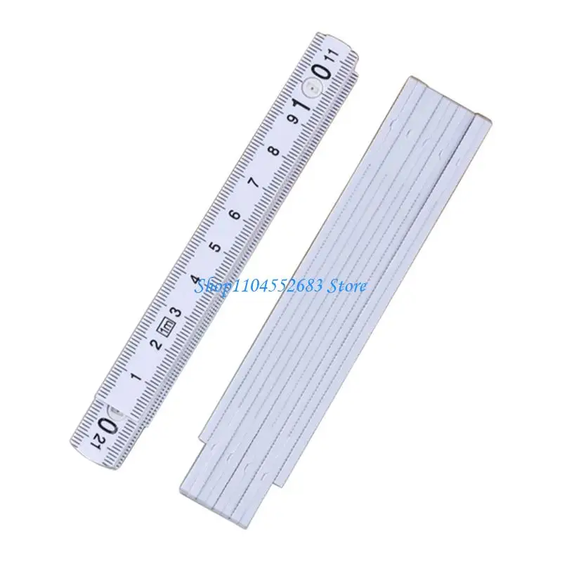 

Y6GD 2Pcs Small 1meter Foldable Ruler Flexible Ruler Upgrades