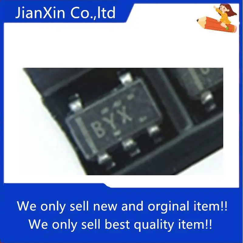 

10pcs 100% orginal new TPS731125DBVR SOT23-5 SMD silk screen BYX LDO regulator