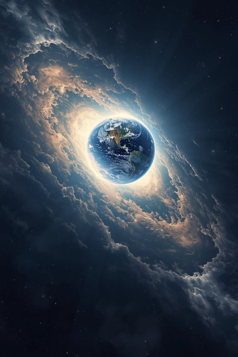 

Tiny Earth in the Universe Scenery 500/1000/1200/2000 PCS Jigsaw Puzzles Family Activity Games for Bedroom Gameroom Home Decor