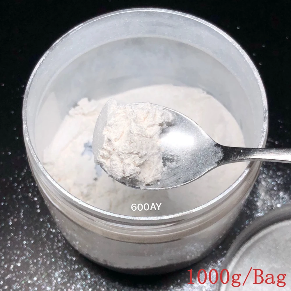 1000g/1KG Super White Mica Pearl Powder Sparkly Nail Glitter Mica Powder DIY Eyeshadow Soap Dye Craft Art Pigment Car Paint