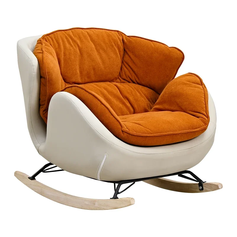 For Luxury Modern Designer Bedroom Furniture Sitting Lounge Comfy Recliner Arm Yellow Sofa Swing Fashion Living Room Chairs