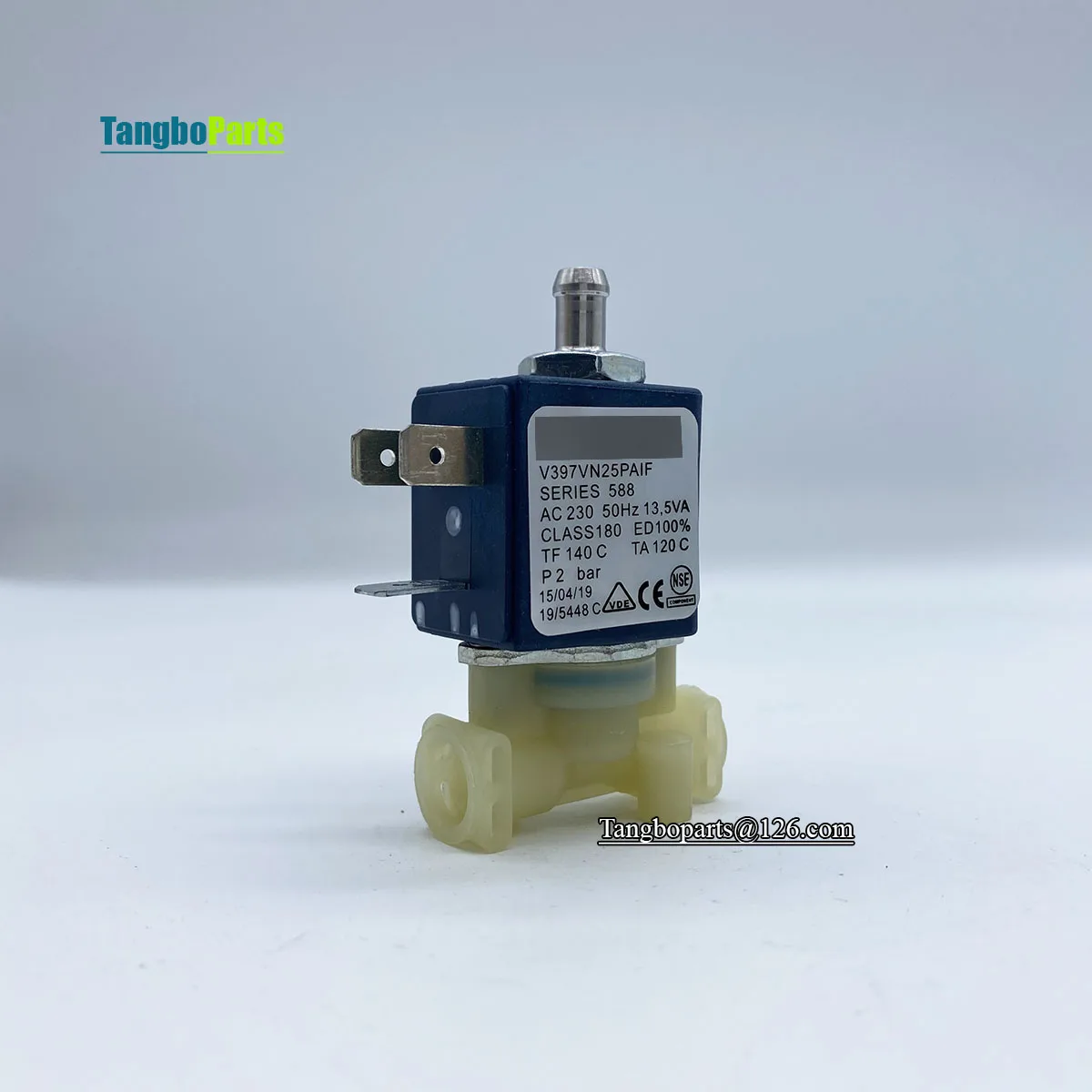 Coffee Maker Parts SERIES 588 V397VN25PAIF V397 Solenoid Valve For Steam Cleaner Coffee Machine