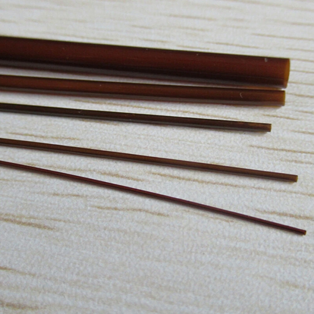 1meter PI Polyimide Tube Seamless Sleeve for Medical Microelectronics 0.1~8mm Polyimide Tubing Tungsten Needle Insulated