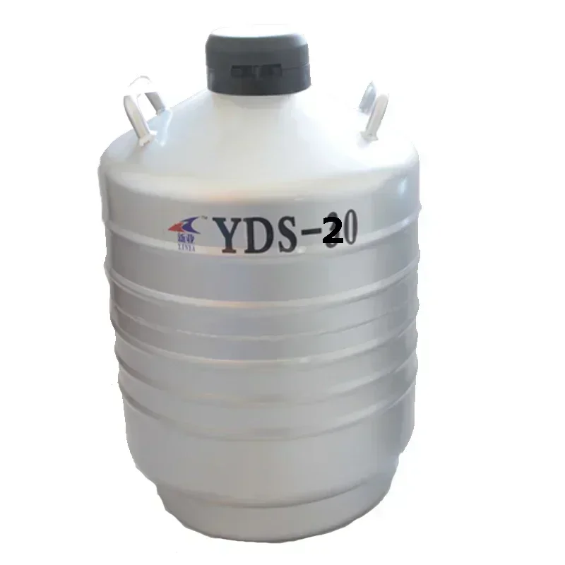 For 20L Liquid Nitrogen Container Cryogenic Tank Dewar With Straps Liquid Nitrogen Container Can