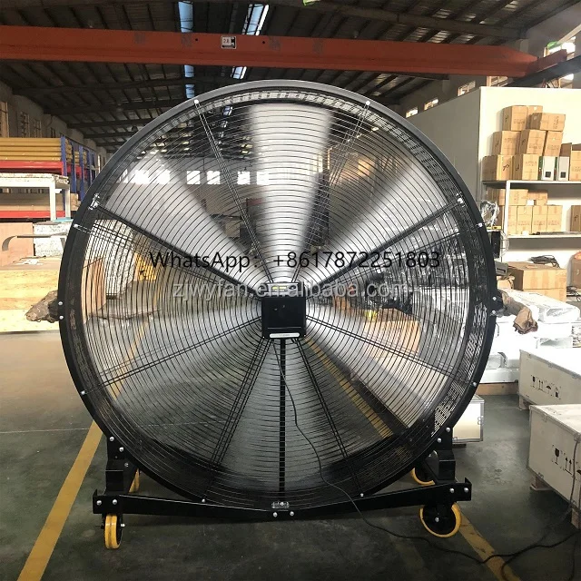 

47inch Cooling air Circulator Metal Floor Fan Mobile Portable Fan Custom