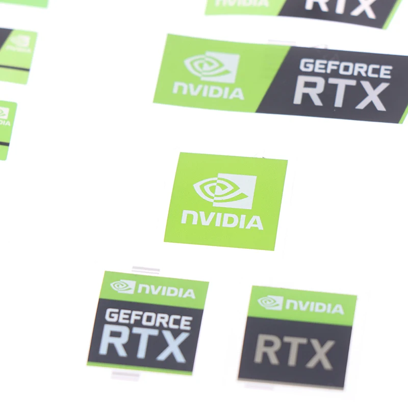 New NVIDIA GTX GEFORCE Laptop Desktop Label Decorative Sticker