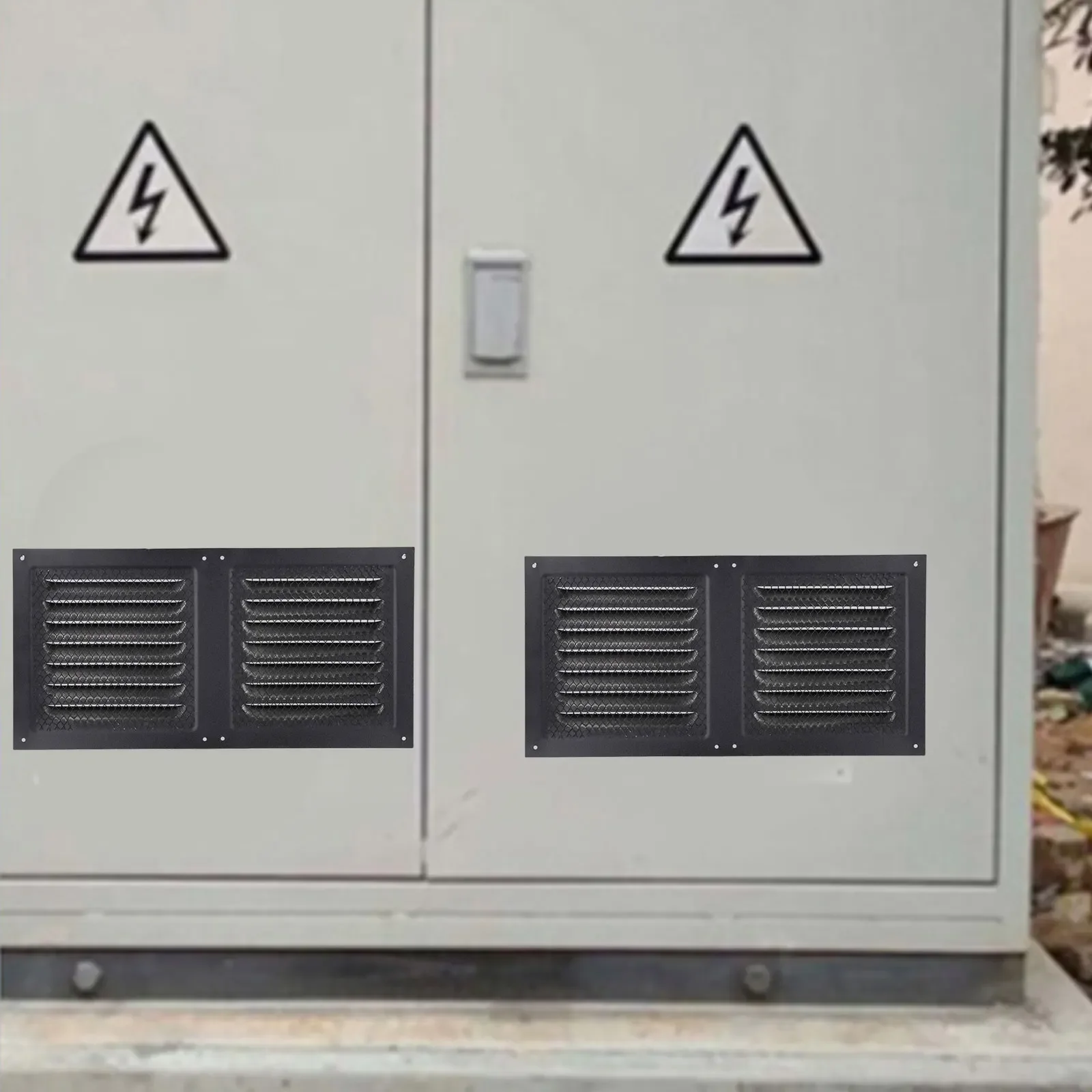 

Решетка воздушного потока Крышка вентиляционного отверстия для внутреннего использования На открытом воздухе Встроенный экран от насекомых Эффективная вентиляция Использование в помещении и на открытом воздухе