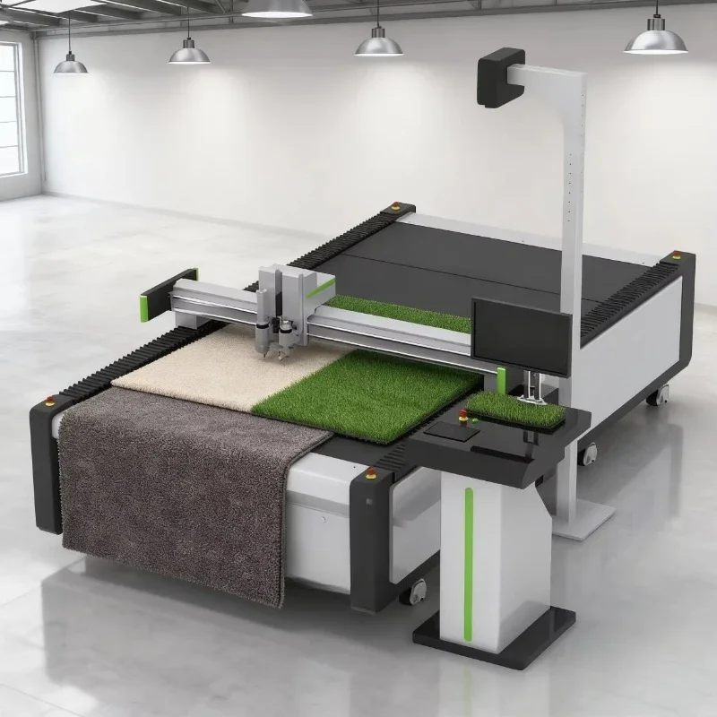 Floor car carpet mat, household spinning automatic cutting machine