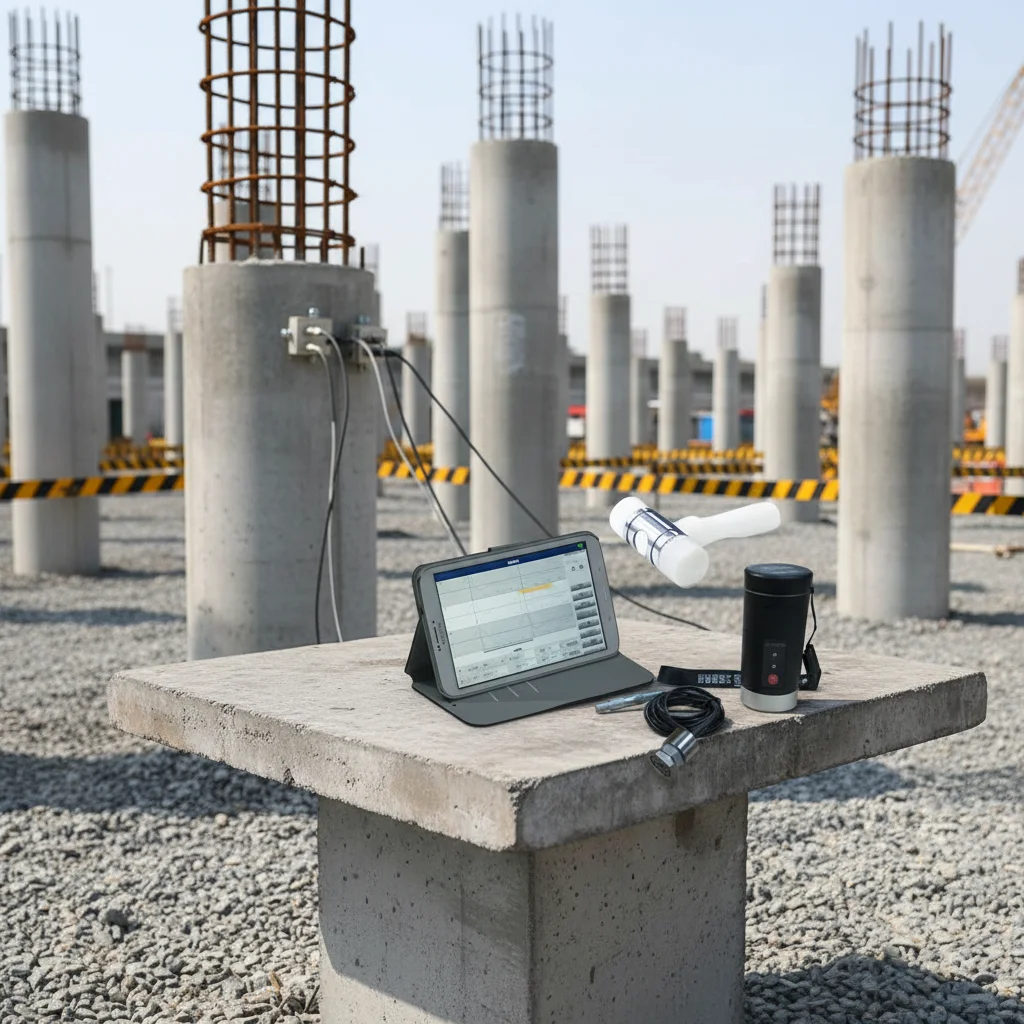 pile dynamics analyzerdynamic load test high strain dynamic pile testing dynamic pile load lest win testing