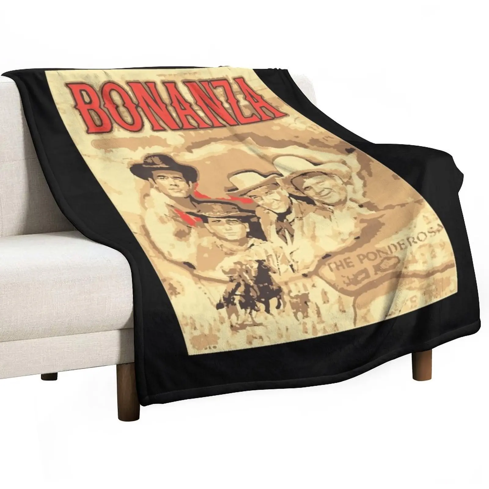 

Poster bonanza Throw Blanket Single Blanket Decorative Throw Blanket