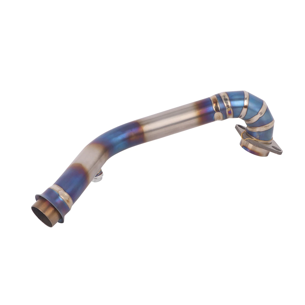 Exhaust Header Pipe Slip on For ZONTES 368G 368D/M/K/E 2024-2026 Modify Escape Exhaust Front Link Pipe Fit Original Muffler