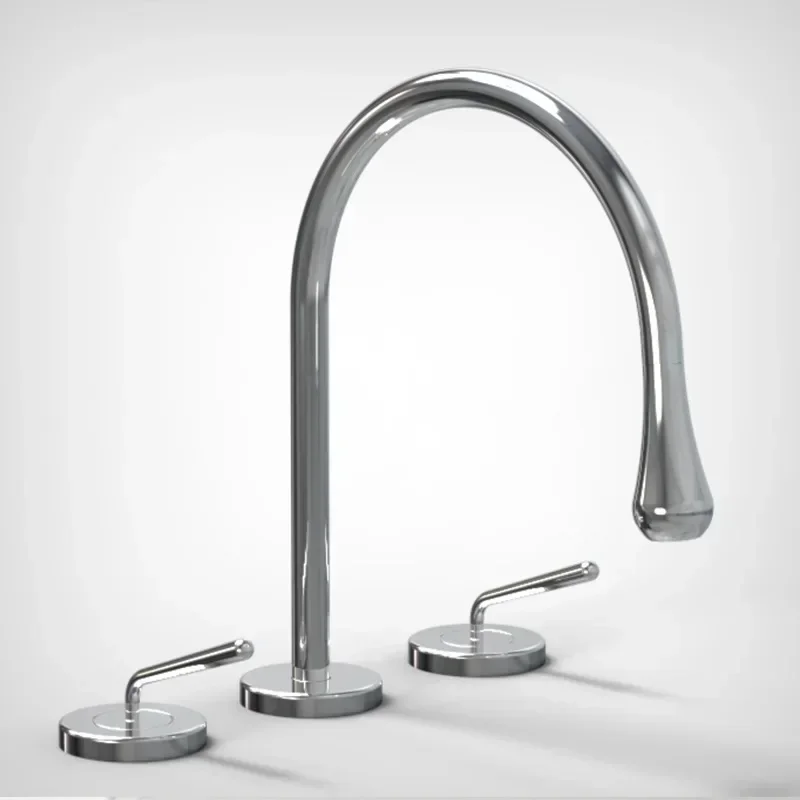 

All-copper countertop basin faucet, single-hole toilet, hand wash basin, hot and cold water bathroom basin faucet MP1001