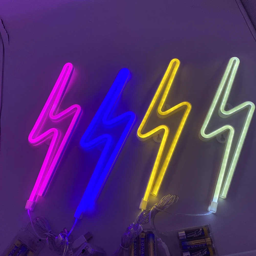 LED 네온 조명 조명 벽 램프, 핑크, 파란색, 노란색 야간 조명, 침실 룸 장식 램프, 창의적인 파티 웨딩 장식
