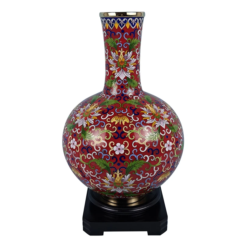

Handmade traditional Beijing metal handicrafts, home decoration, Chinese novelty hard enamel art accessories, gifts for friends