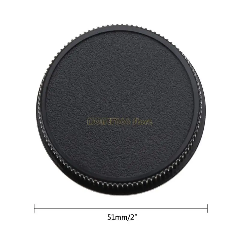 F62C Cappellino per posteriore + Cappellino per il corpo della fotocamera in plastica Nera per LM per M9