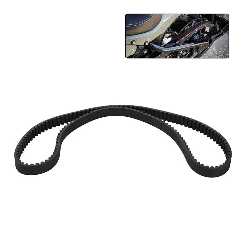 

Rear Drive Belt Durable Easily Install Replacement Drive Belt For 91-03 Harley Davidson Sportster 883