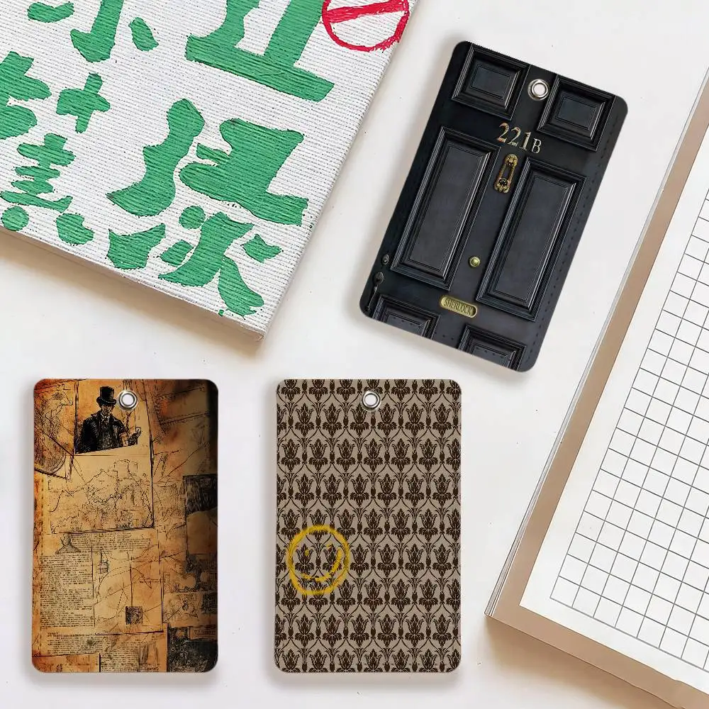 

FAMOUS S-Sherlock Holmes Card Holder Credit Card & ID Organizer, Cute Wallet, Everyday Accessory, Playful Accessory