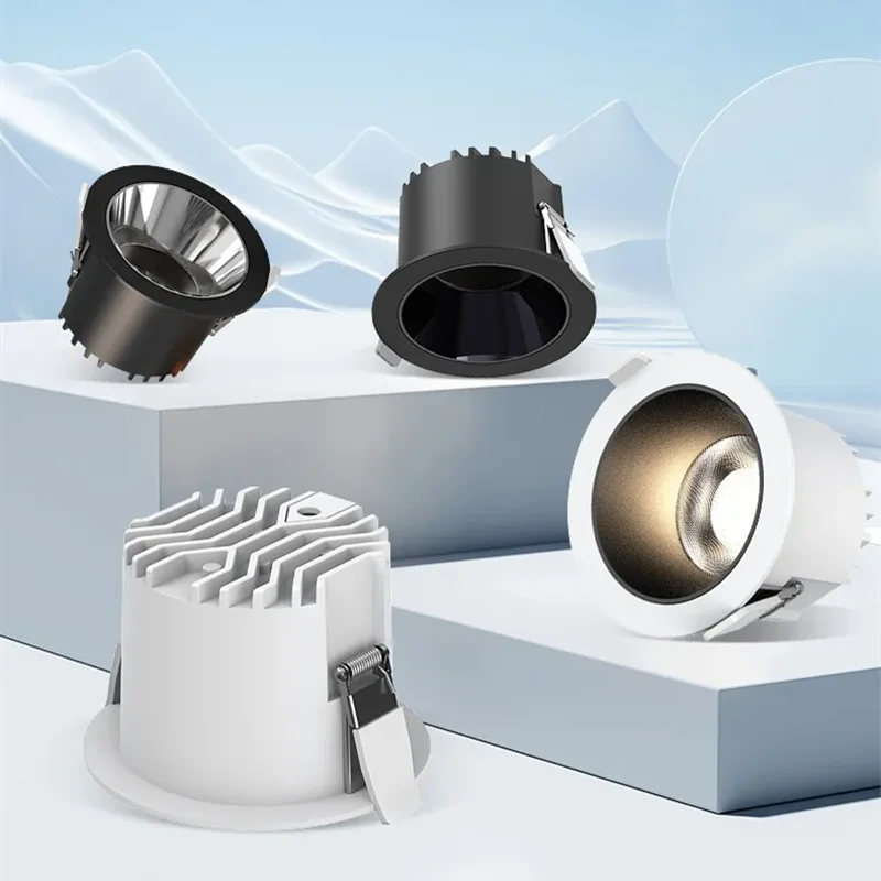 

New anti glare LED tube light embedded in living room, hotel, villa, ceiling light indoor lighting 110V/220V 7W10W12W15W18W20W