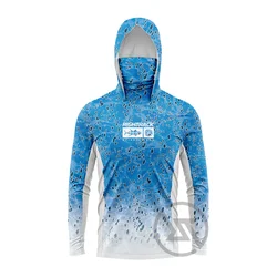 HotSale Mask Hoodies Fishing Shirts Rainy Season For Hunting Climbing Camping Hiking UV UPF Breathable RIGHTTRACK Clothing