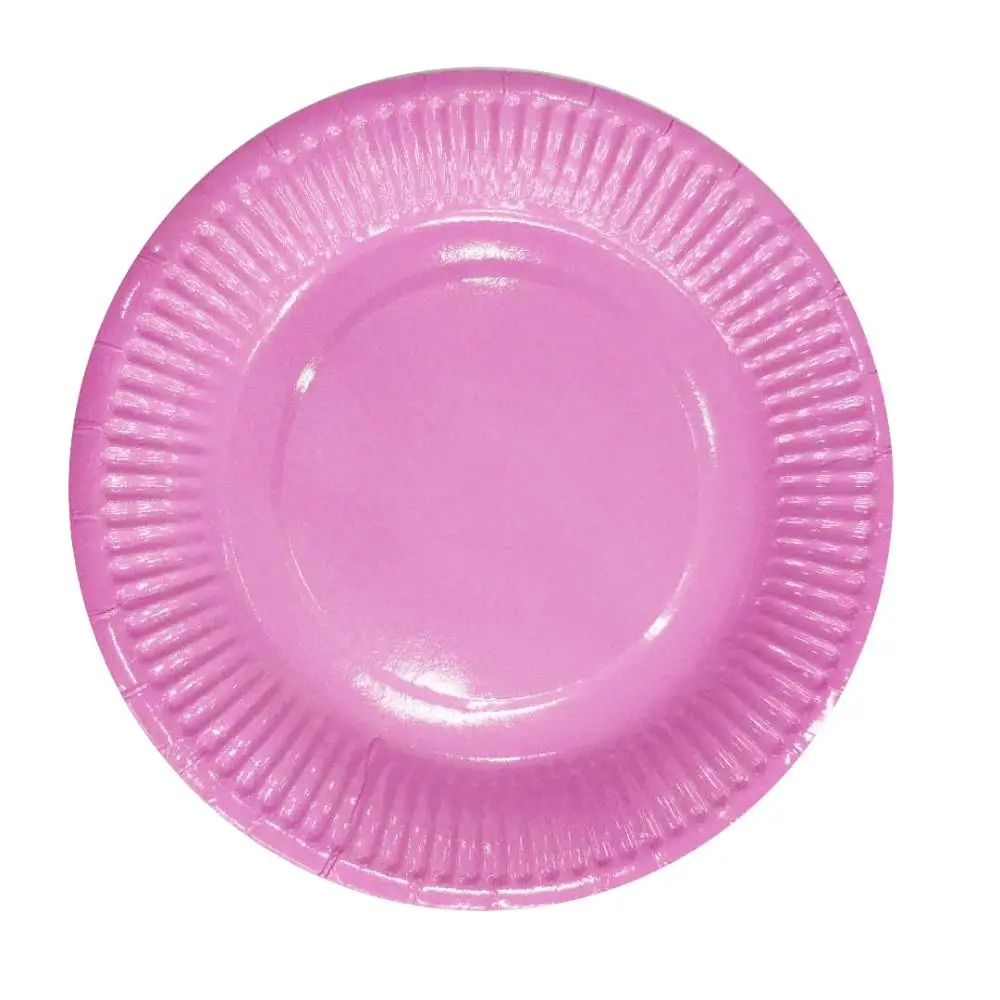 

Diy Art Materials Pure Color Paper For Birthday Party Plate Decoration Disposable Cup Tableware