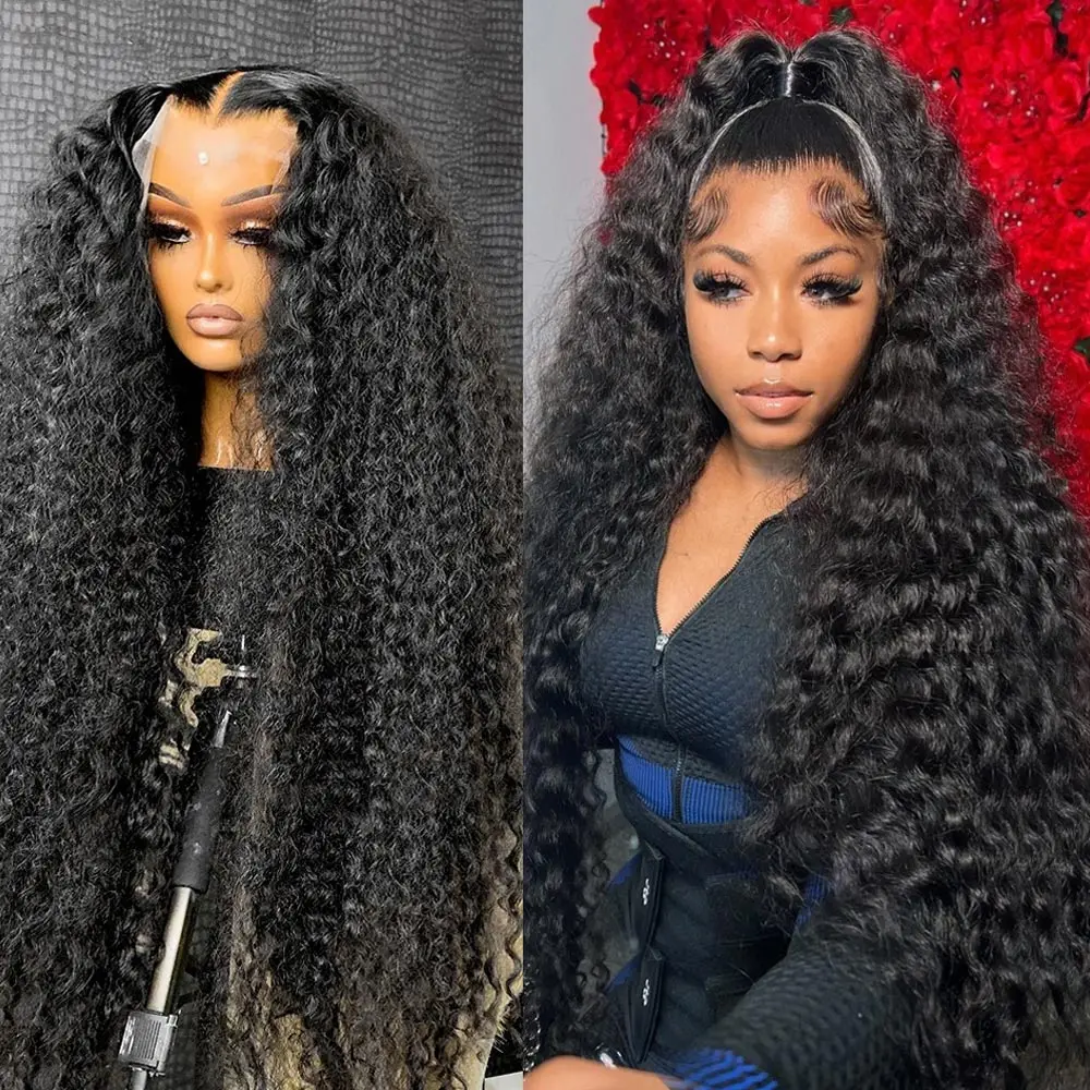 

13x6 HD Lace Frontal Wig 30 40 Inch Water Wave Human Hair Wigs Remy 13x4 Brazilian Curly Wet and Wavy Lace Front Human Hair Wigs