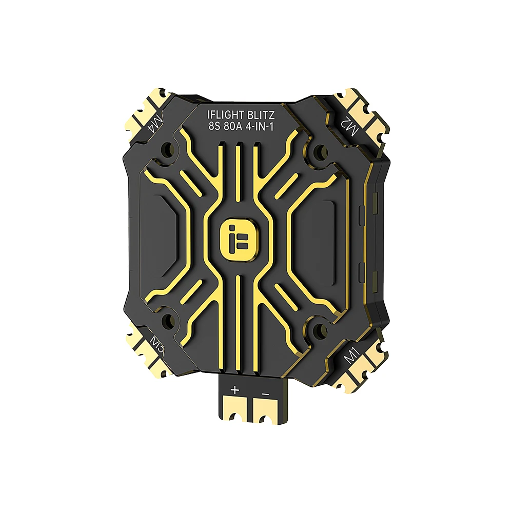 IFlight BLITZ E80 Pro 4-IN-1 ESC (G2) With 35x35mm Mounting Holes For RC FPV Racing Drone